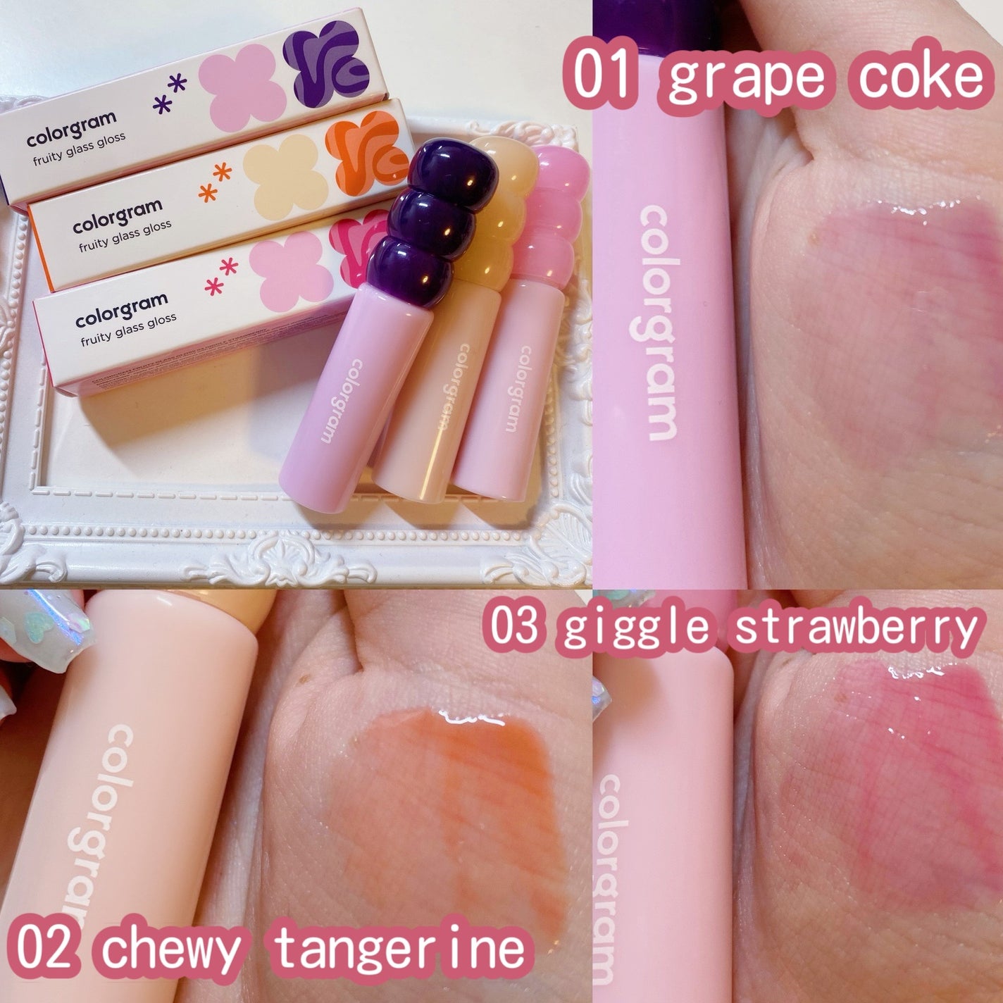 タンフルグラスティント/Colorgram/リップティントを使ったクチコミ(2枚目)