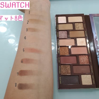 ボーンディスウェイ サンセット ストリップ アイシャドウ パレット/Too Faced/パウダーアイシャドウを使ったクチコミ（3枚目）