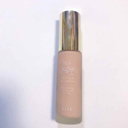 マットシフォン UVリキッドファンデ/KiSS/リキッドファンデーションを使ったクチコミ(1枚目)