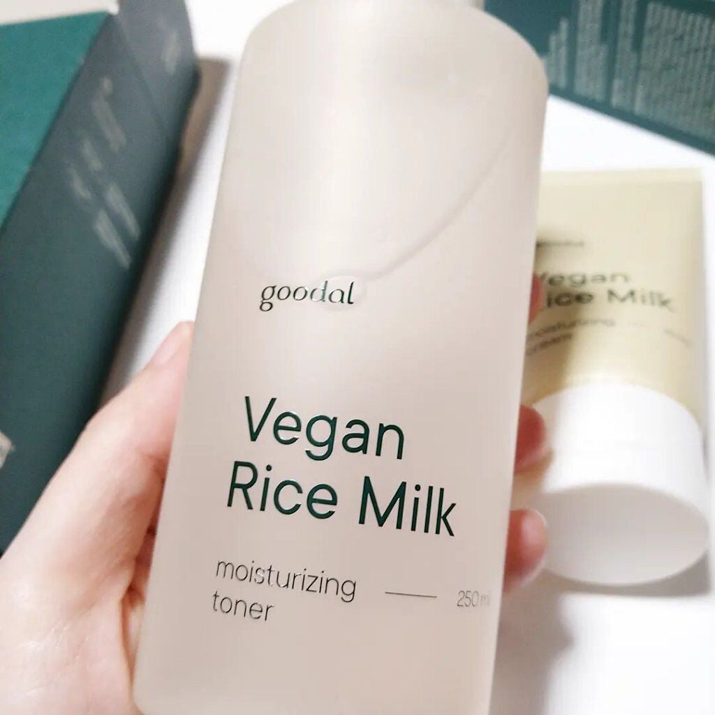 ヴィーガンライスミルク保湿トナー/goodal/化粧水を使ったクチコミ(2枚目)