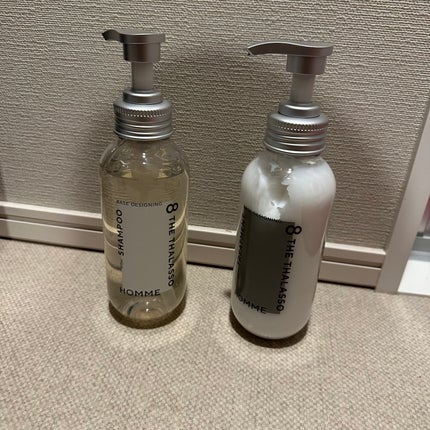 エイトザタラソ オム ベースデザイニング シャンプー/ヘアトリートメント/エイトザタラソ/市販シャンプーを使ったクチコミ(1枚目)