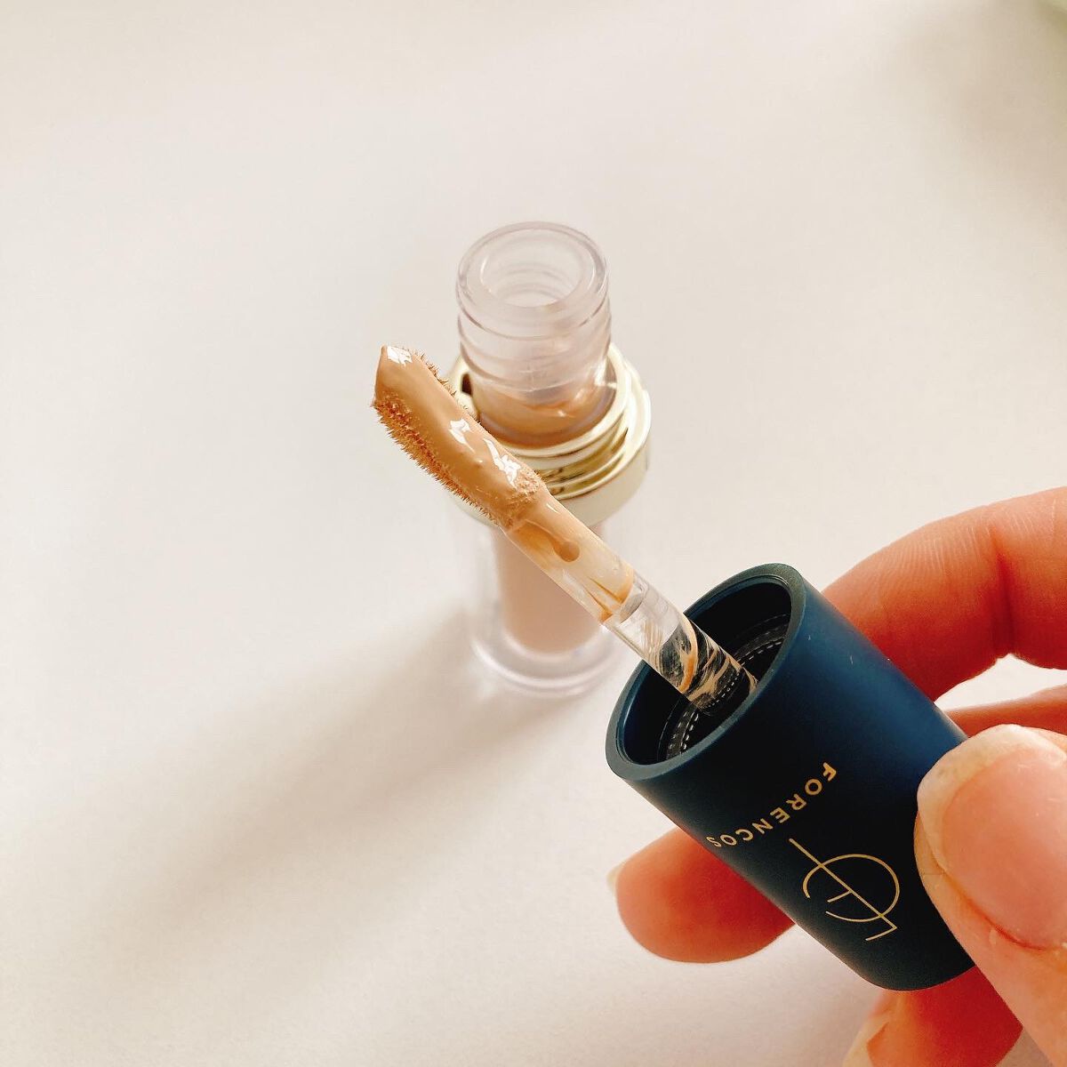 タトゥーウォータープルーフスカーコンシーラー/フォレンコス/リキッドコンシーラーを使ったクチコミ(2枚目)