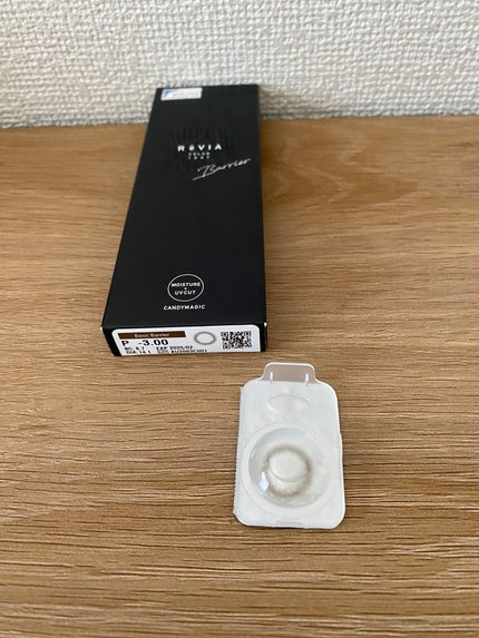 レヴィアブルーライトバリアワンデー ベーシックバリア/ReVIA/ワンデー(1DAY)カラコンの画像