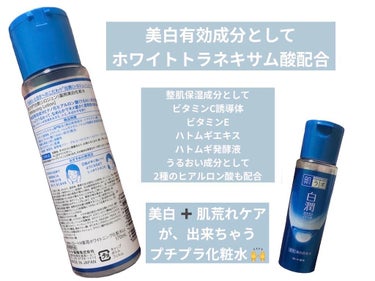 白潤 薬用美白化粧水 170ml（ボトル）/肌ラボ/化粧水を使ったクチコミ（3枚目）