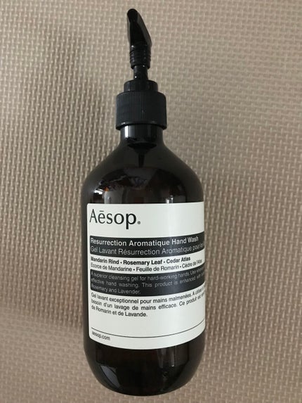 アンドラム アロマティック ハンドウォッシュ/Aesop/ハンドソープを使ったクチコミ(1枚目)
