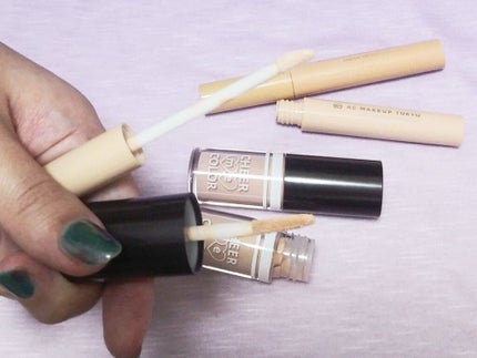 CHEER ME COLOR リキッドコンシーラー/セリア/リキッドコンシーラーを使ったクチコミ(2枚目)