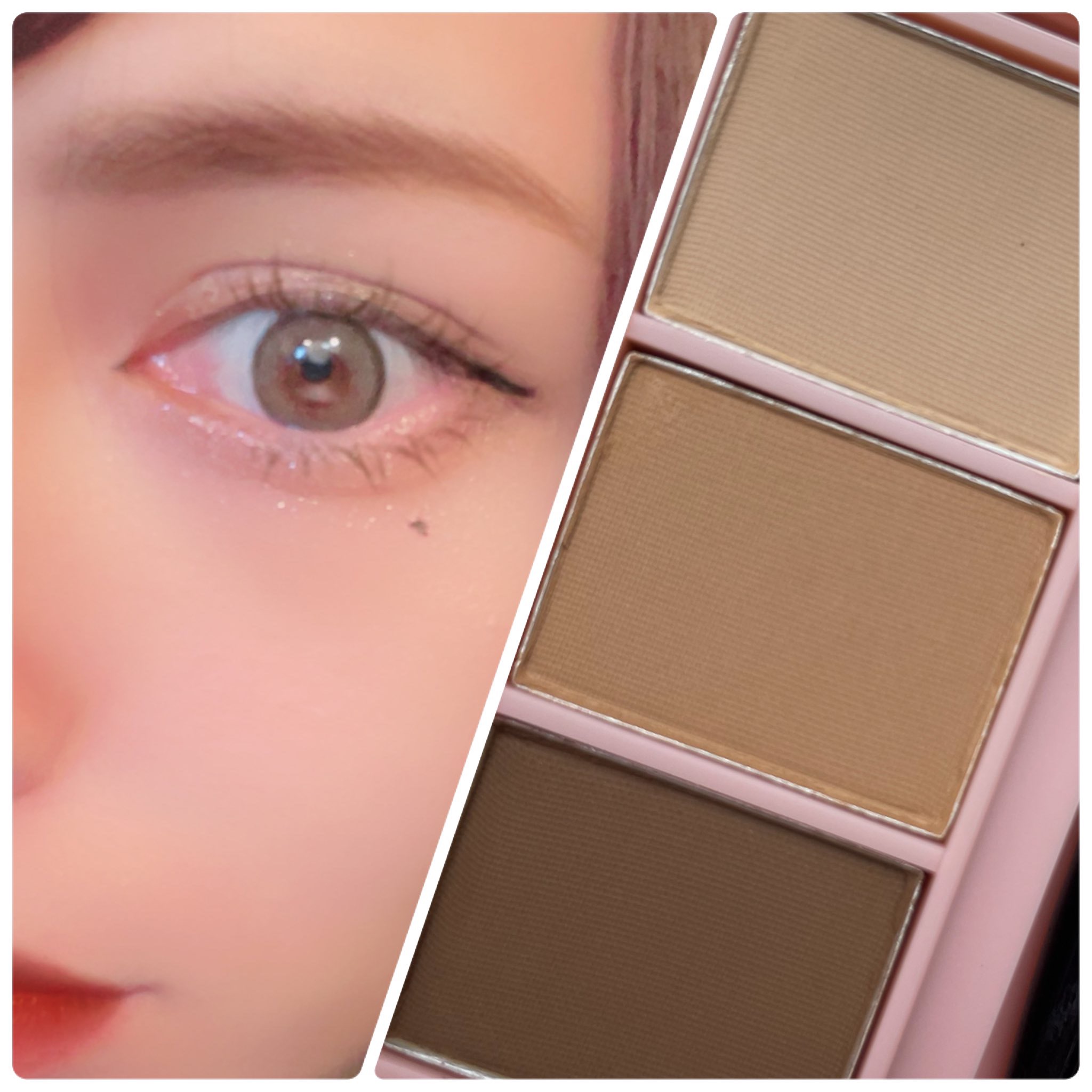 frunflynn マルチパーフェクター アイブロウキット 01 ラテブラウン/frunflynn/パウダーアイブロウを使ったクチコミ（3枚目）