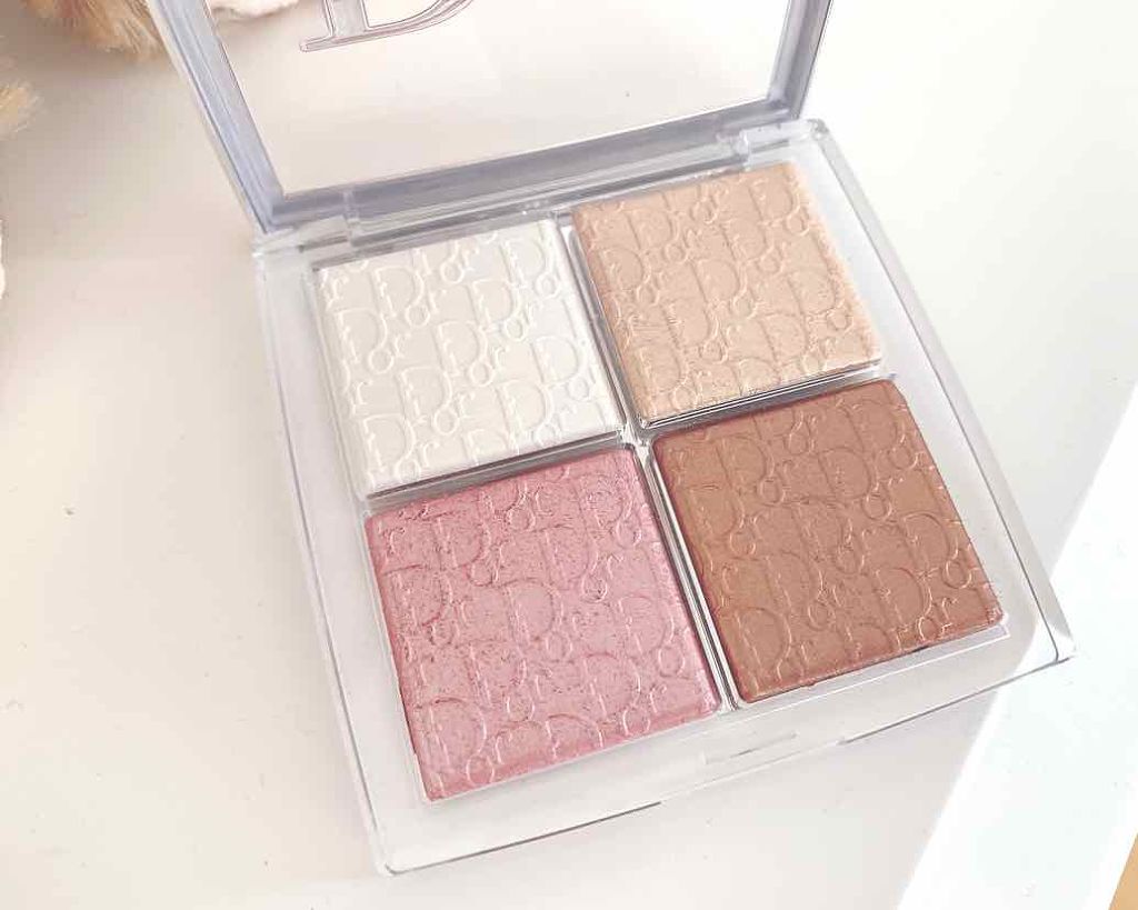 【旧】ディオール バックステージ フェイス グロウ パレット/Dior/ハイライトを使ったクチコミ(2枚目)