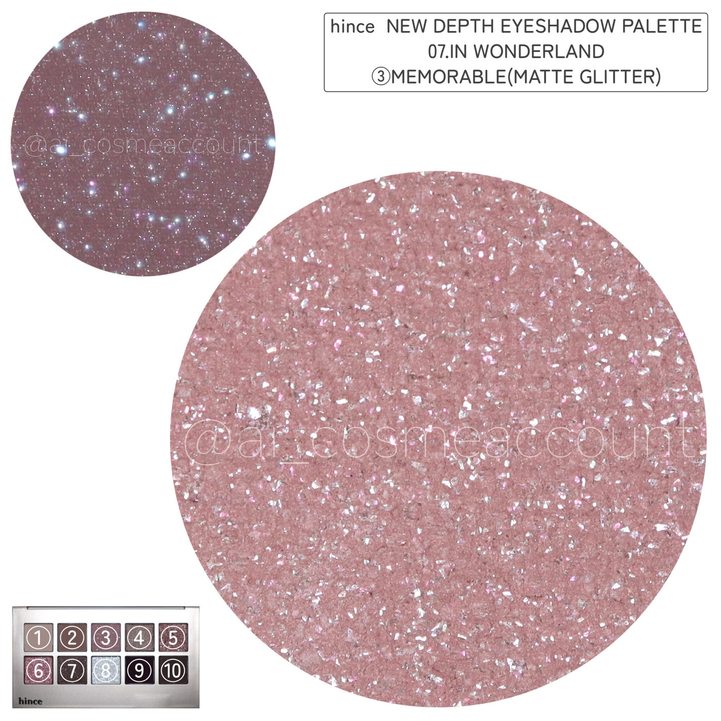 ニューデップスアイシャドウパレット/hince/アイシャドウパレットを使ったクチコミ(6枚目)