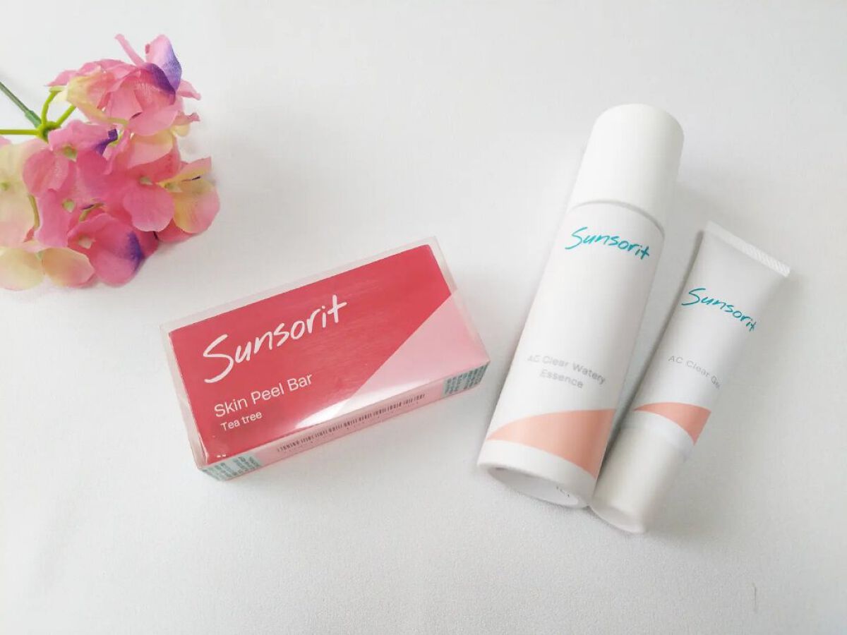 スキンピールバー ティートゥリー/サンソリット/洗顔石鹸を使ったクチコミ（1枚目）