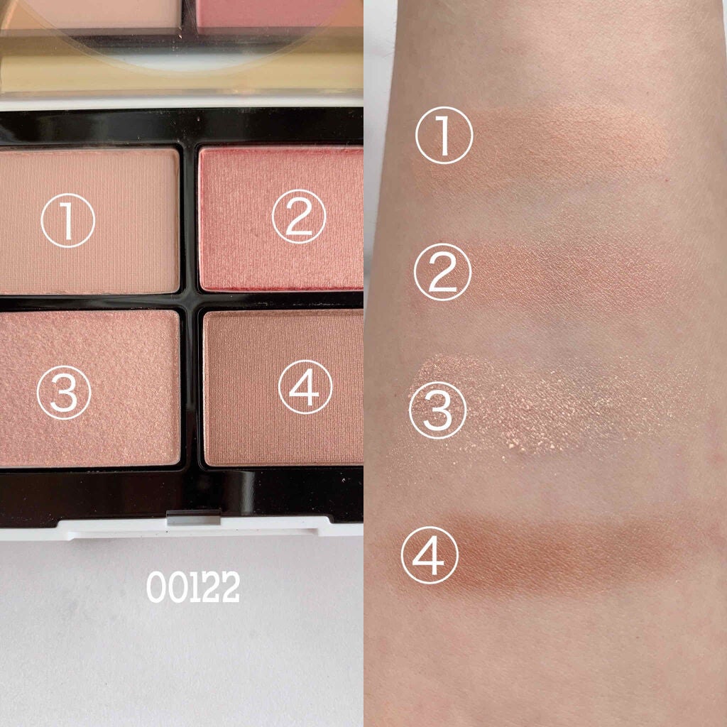 クワッドアイシャドー/NARS/アイシャドウパレットを使ったクチコミ(2枚目)