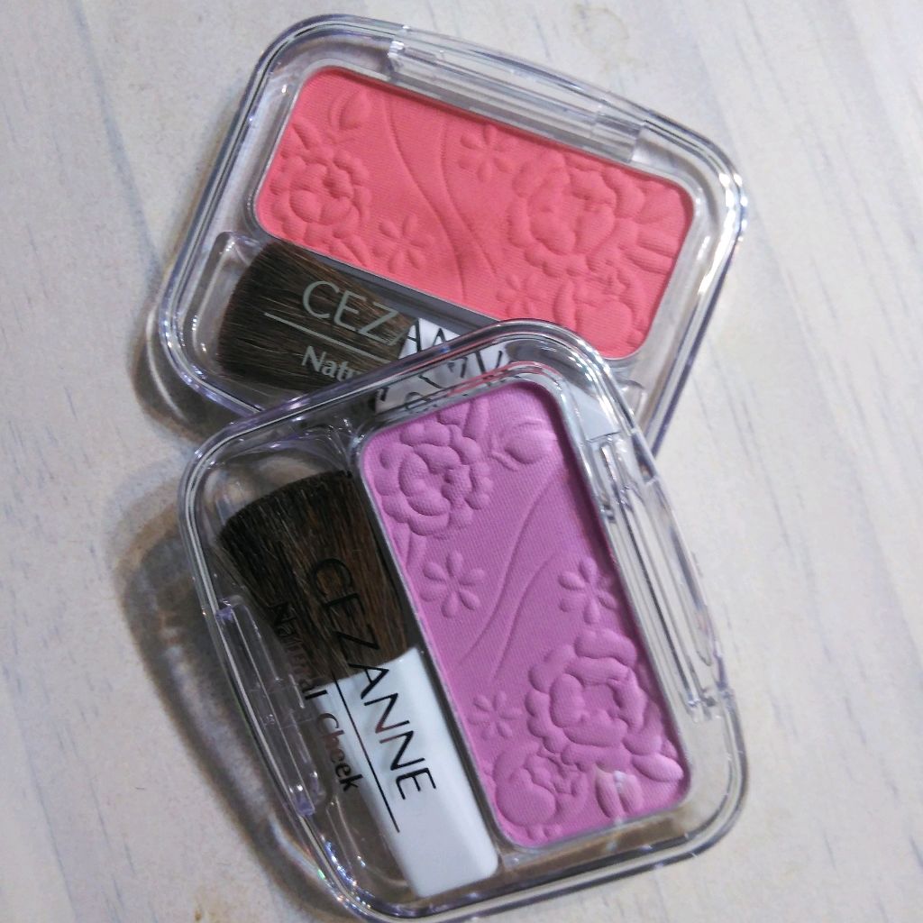 ナチュラル チークN/CEZANNE/パウダーチークを使ったクチコミ(1枚目)