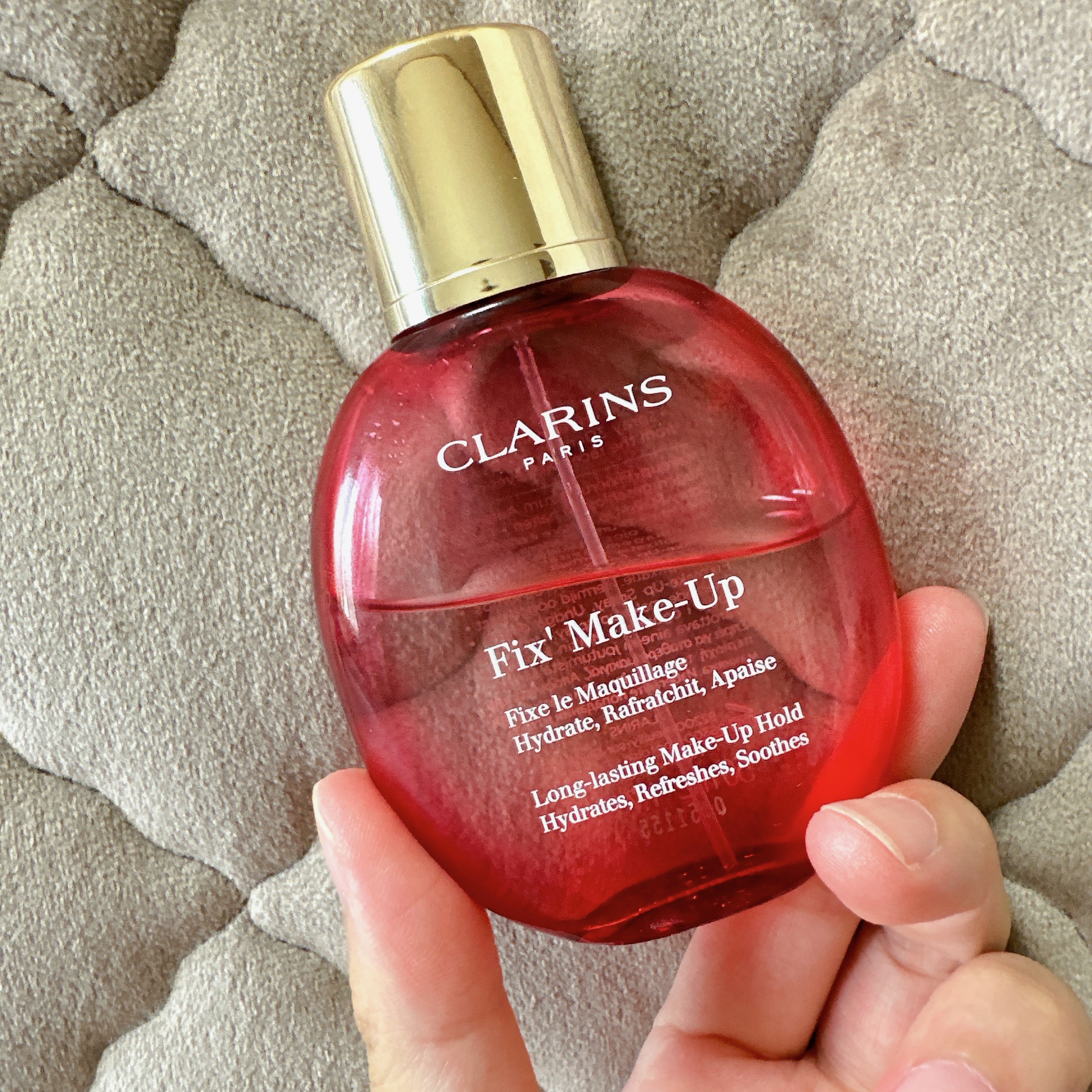 フィックス メイクアップ/CLARINS/ミスト状化粧水を使ったクチコミ（1枚目）