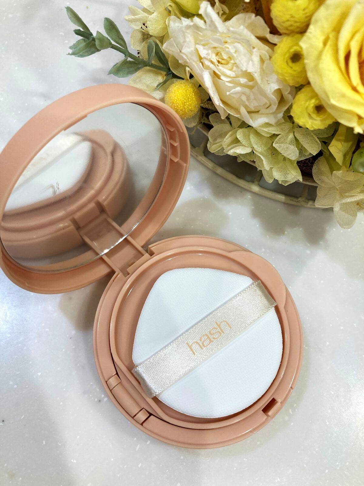 クラウド スキン グロー クッション XX01 ホンデ/HASH/クッションファンデーションを使ったクチコミ(2枚目)