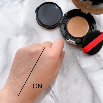 ドラマティッククッションジェリー/マキアージュ/クッションファンデーションを使ったクチコミ(5枚目)