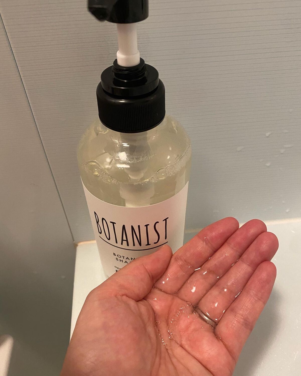 ボタニカルシャンプー／トリートメント(モイスト) /BOTANIST/シャンプー・コンディショナーを使ったクチコミ（2枚目）