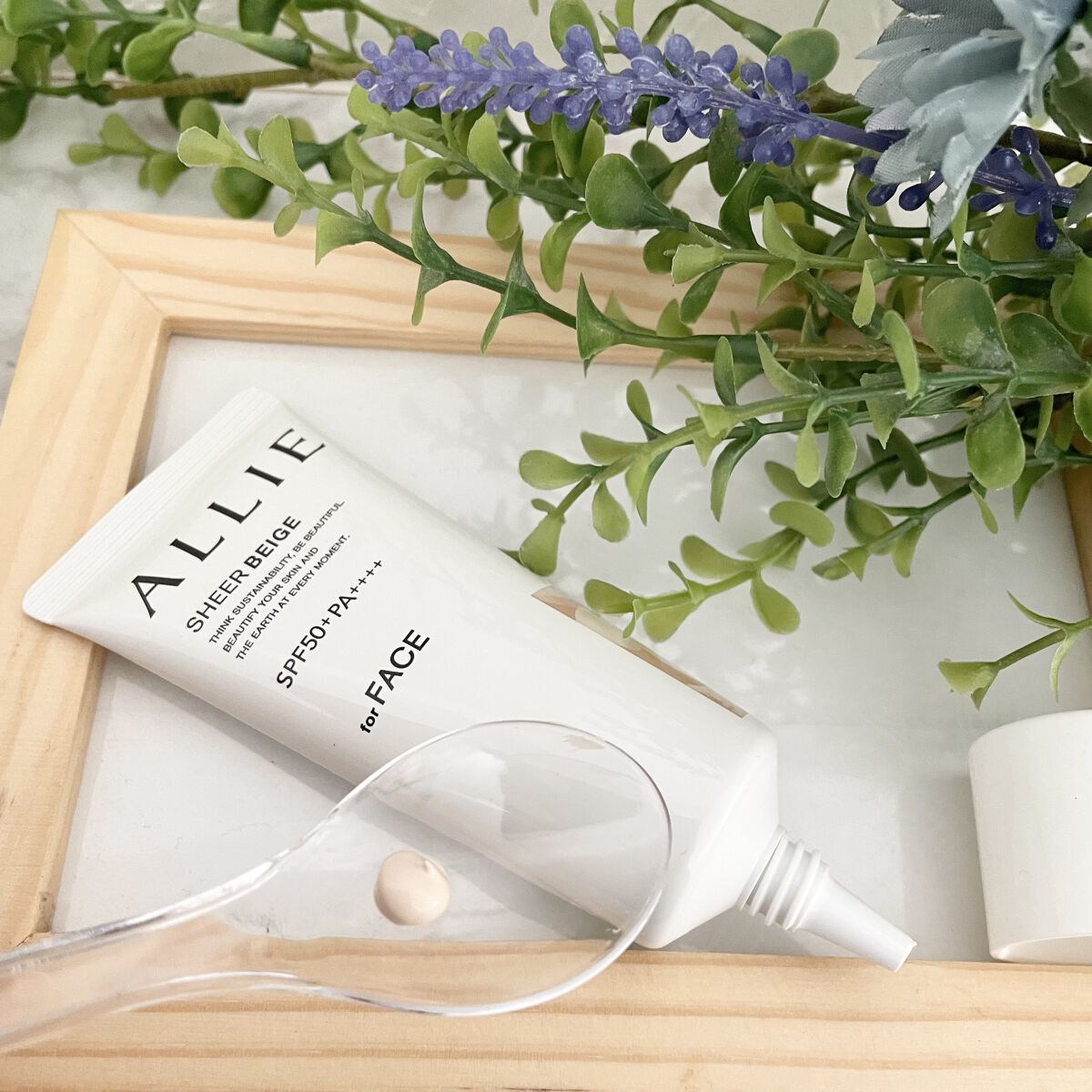 アリィー クロノビューティ カラーチューニングUV/アリィー/日焼け止めクリームを使ったクチコミ（2枚目）