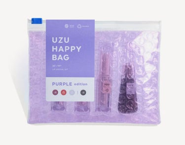 UZU HAPPY BAG PURPLE edition/UZU BY FLOWFUSHI/メイクアップキットの画像