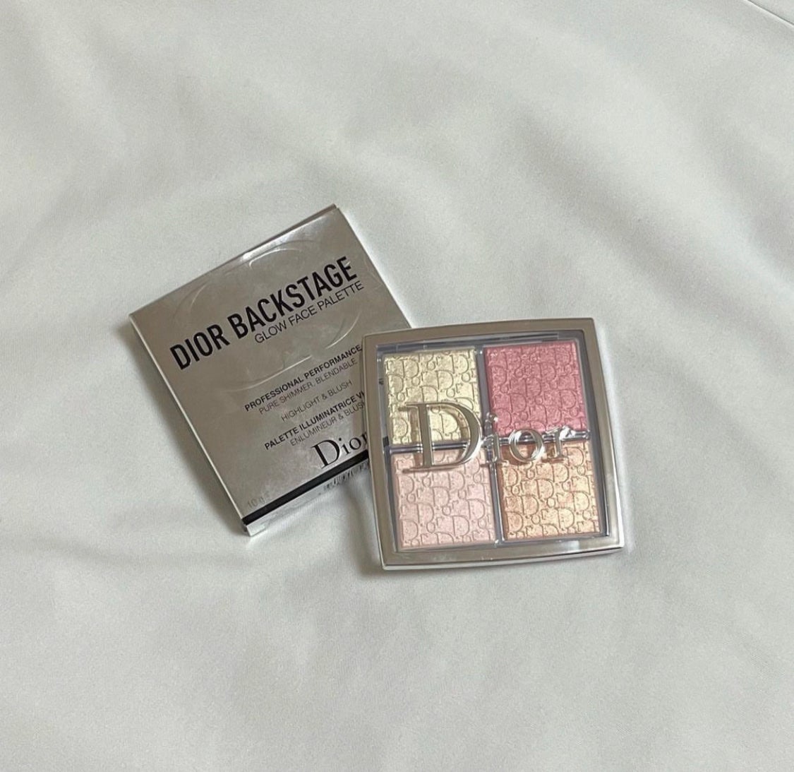 ディオール バックステージ フェイス グロウ パレット/Dior/ハイライトを使ったクチコミ(1枚目)