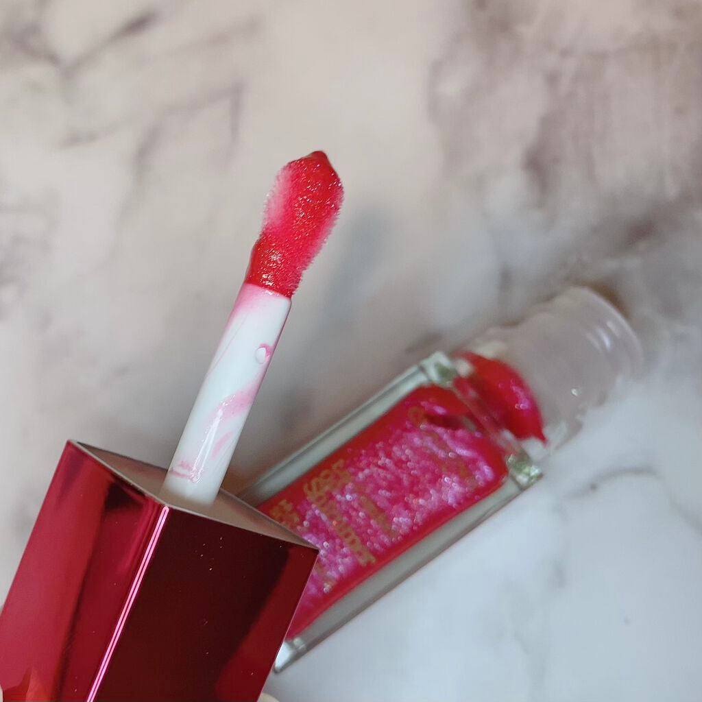 コンフォート リップオイル シマー/CLARINS/リップグロスを使ったクチコミ(2枚目)