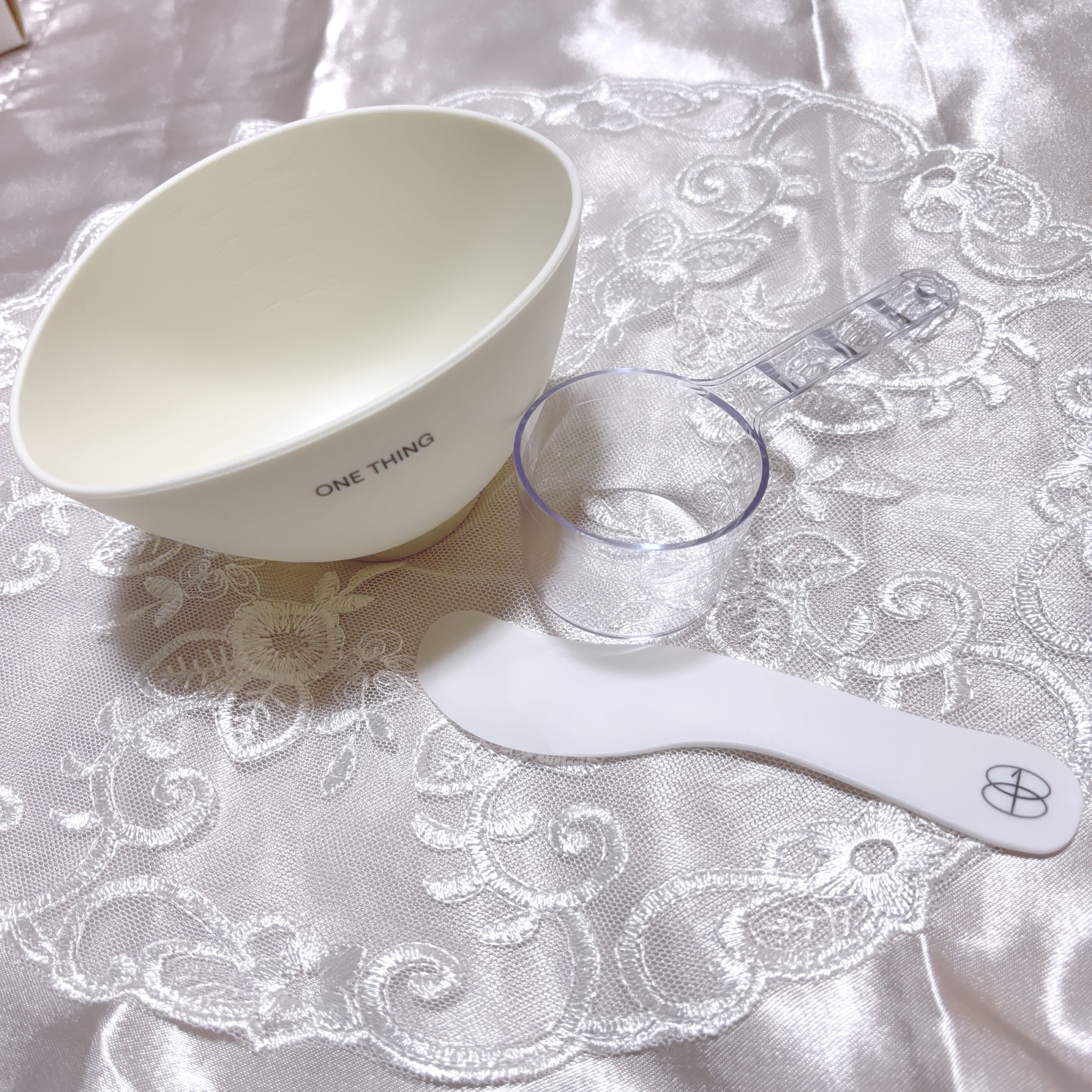 モデリングパック ヒアルロン酸 /ONE THING/洗い流すパック・マスクを使ったクチコミ（3枚目）