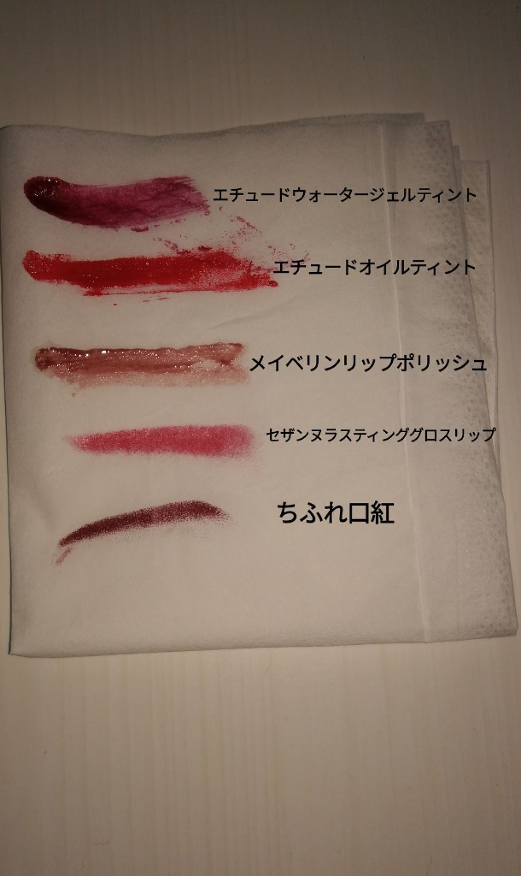 ラスティンググロスリップ/CEZANNE/口紅を使ったクチコミ(3枚目)