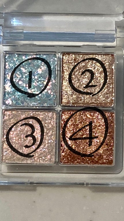 キャットミニアイカラー/ukiss/アイシャドウパレットを使ったクチコミ(2枚目)