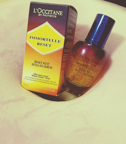 イモーテル オーバーナイトリセットセラム/L'OCCITANE/美容液を使ったクチコミ(1枚目)