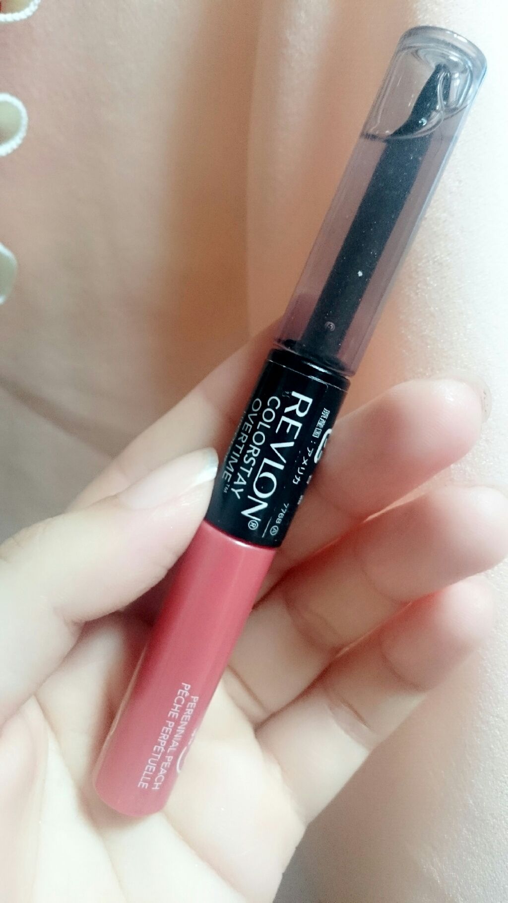 カラーステイ オーバータイム リップカラー/REVLON/リップグロスを使ったクチコミ（1枚目）