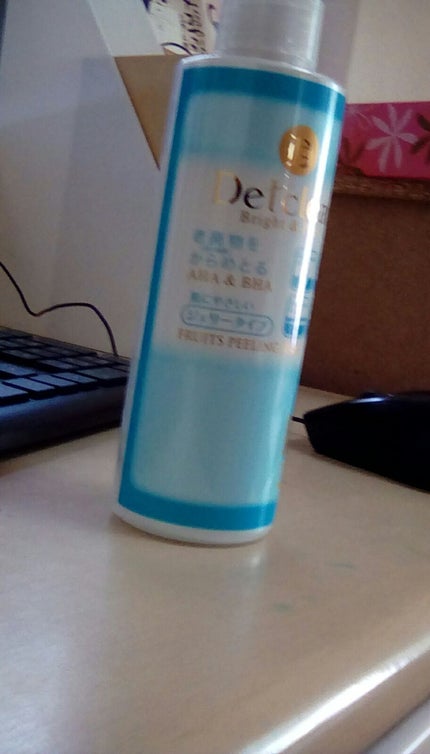 DETクリア ブライト&ピール ピーリングジェリー<無香料タイプ>/Detclear/ピーリングを使ったクチコミ(1枚目)