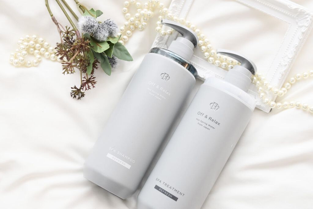 スパ・シャンプー／ヘアトリートメント リフレッシュ トリートメント 460ml/Off&Relax/市販シャンプーを使ったクチコミ（1枚目）
