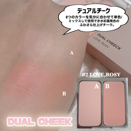 デュアルチーク/2aN/パウダーチークを使ったクチコミ(10枚目)