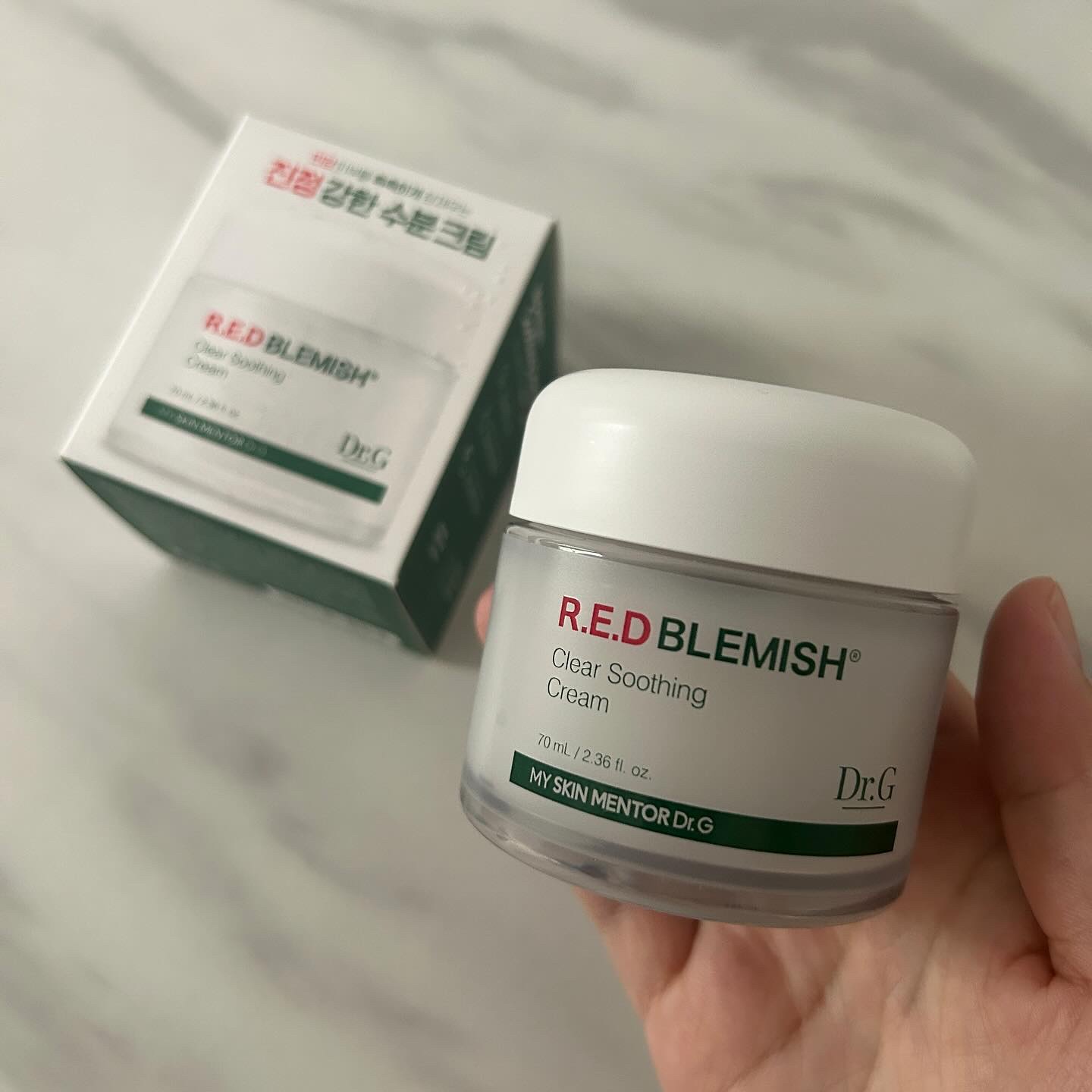 レッドブレミッシュ クリアスージングクリーム/Dr.G/フェイスクリームを使ったクチコミ（1枚目）