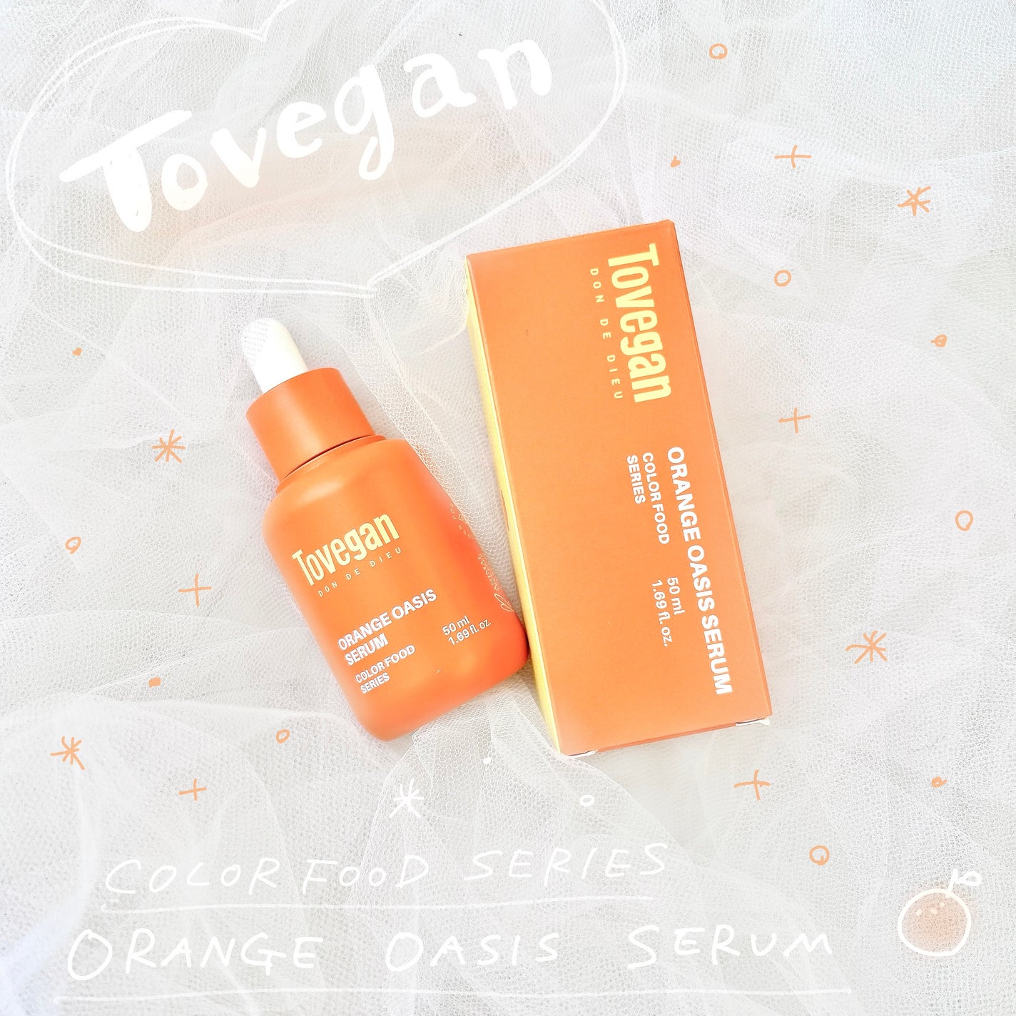 カラーフードシリーズオレンジオアシスセラム/Tovegan/美容液を使ったクチコミ(1枚目)