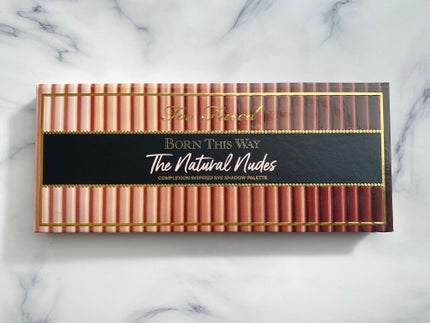 ボーン ディス ウェイ ザ ナチュラル ヌード アイシャドウ パレット/Too Faced/アイシャドウパレットを使ったクチコミ(1枚目)