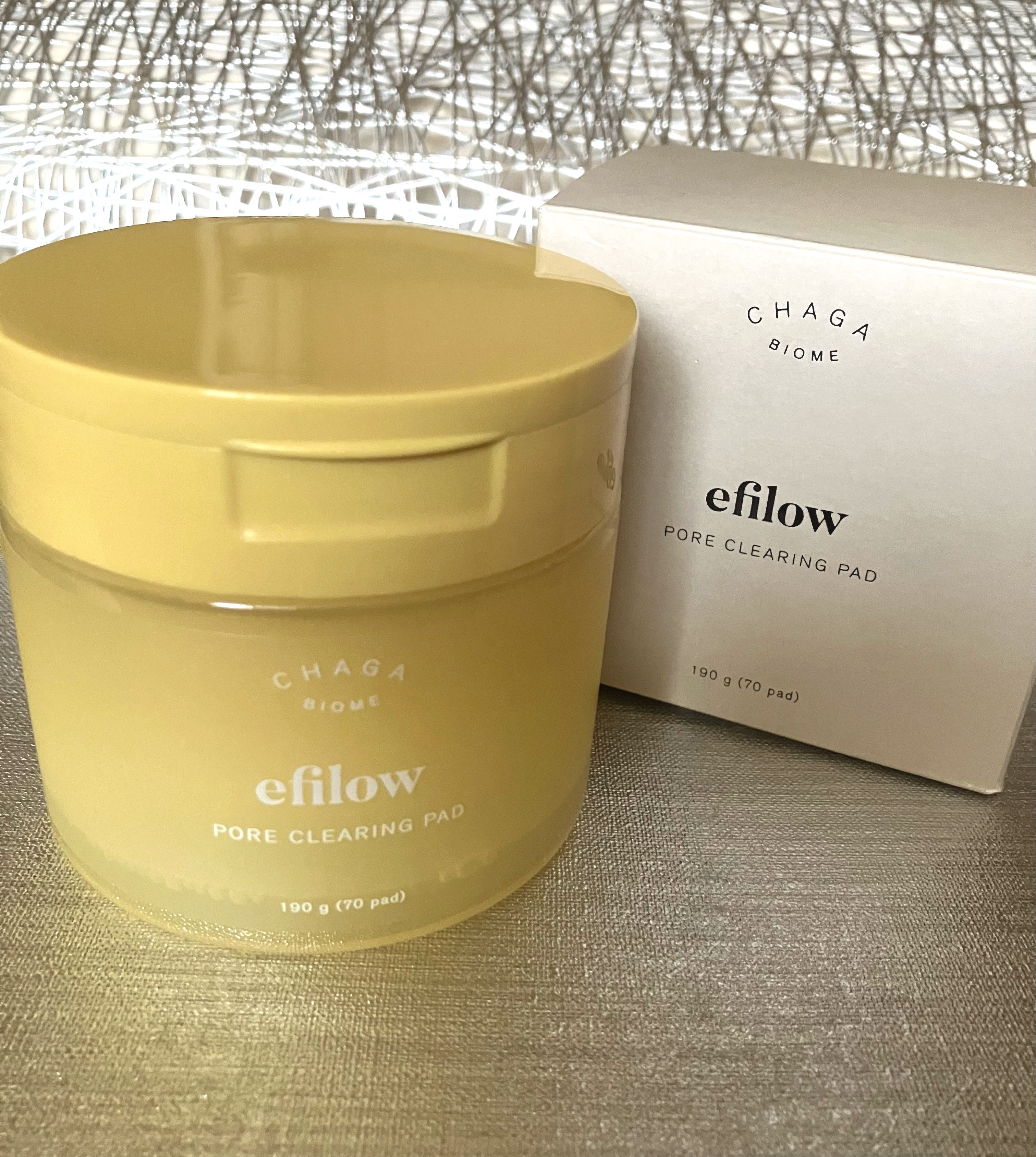 キメケア カバノアナタケバイオーム毛穴パッド/efilow/トナーパッドを使ったクチコミ（2枚目）