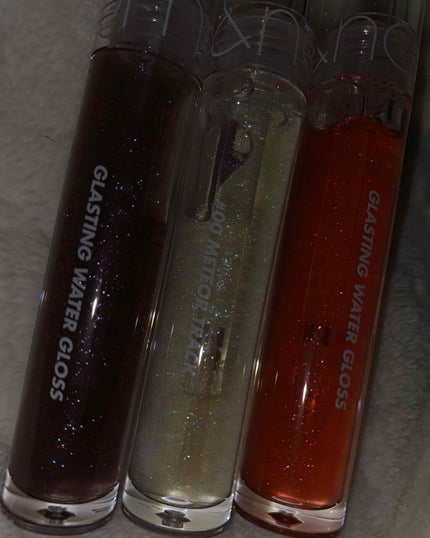 グラスティングウォーターグロス/rom&nd/リップグロスを使ったクチコミ(3枚目)