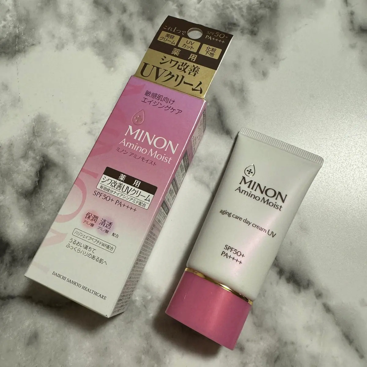 LIPSを通してミノン様に頂きました！

✅アミノモイスト エイジングケア デイクリームUV
これとーっても気に入ってる👏✨
肌がもっちりするし、シワを改善しながらUVケアできるのでかなり優秀🏅
伸びも良いので少量で良いし、コスパも🙆