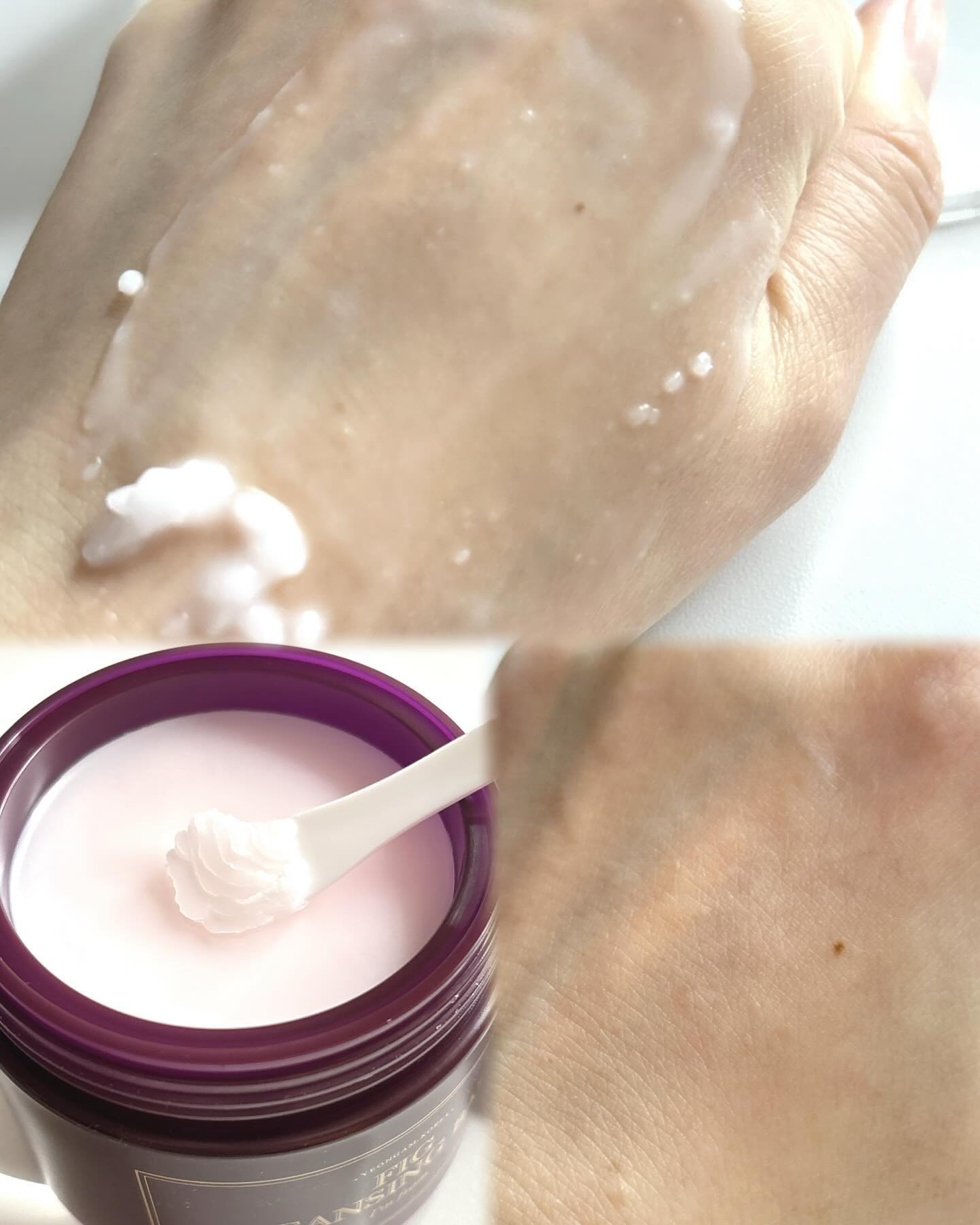 フィグクレンジングバーム/I'm from/クレンジングバームを使ったクチコミ（3枚目）