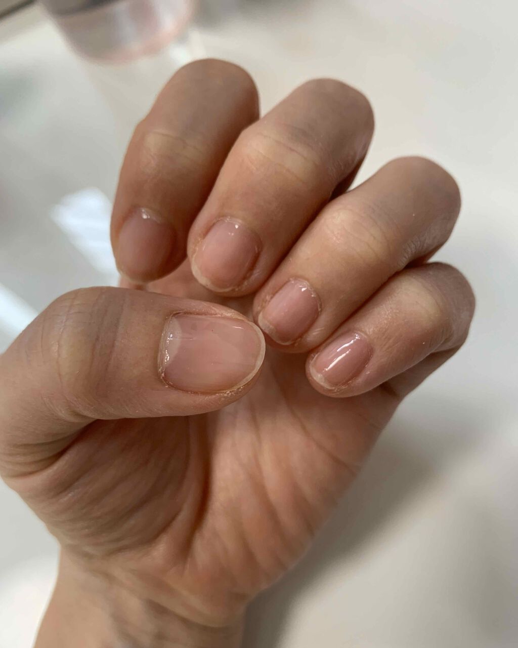 ガラスドロップジェルコート/MAJOLICA MAJORCA/ネイルトップコートを使ったクチコミ（3枚目）