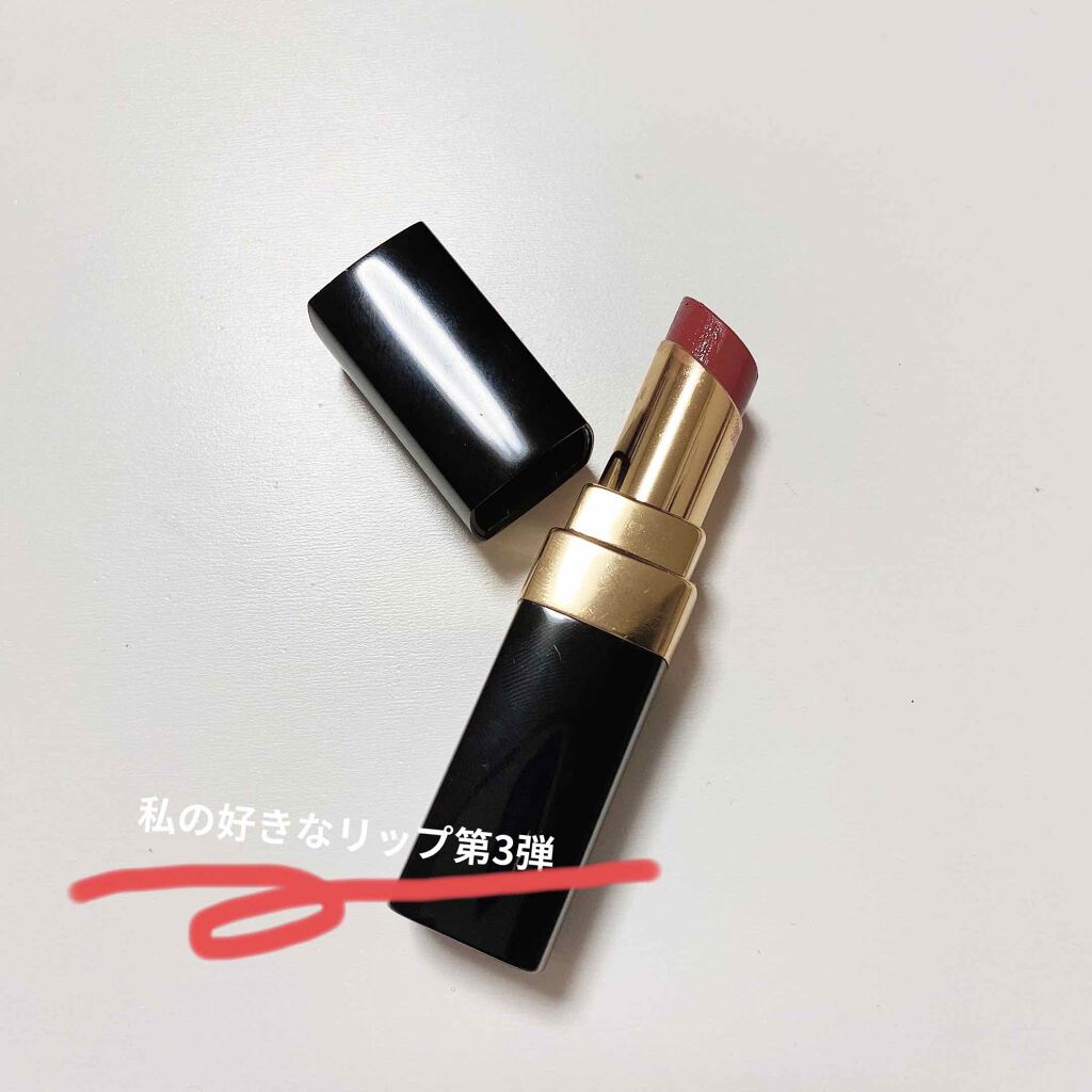 ルージュ ココ フラッシュ/CHANEL/口紅を使ったクチコミ(1枚目)