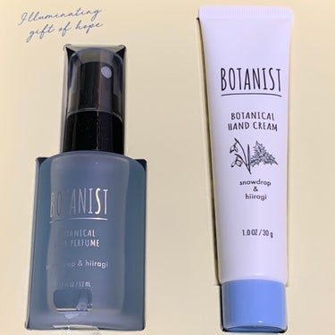 ボタニスト　ボタニカルウィンターコフレ（ヘアパフューム＆ハンドクリームセット）/BOTANIST/その他キットセットを使ったクチコミ（2枚目）