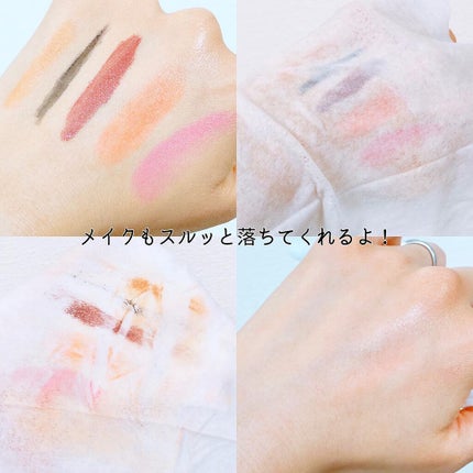 クリアふきとりシート/ビオレ/クレンジングシートを使ったクチコミ(7枚目)