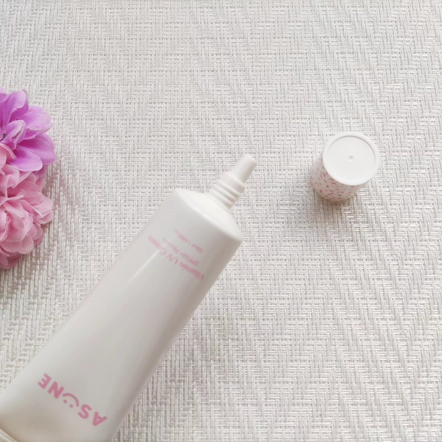 ビタミン UVクリーム/ASUNE /日焼け止めクリームを使ったクチコミ(2枚目)