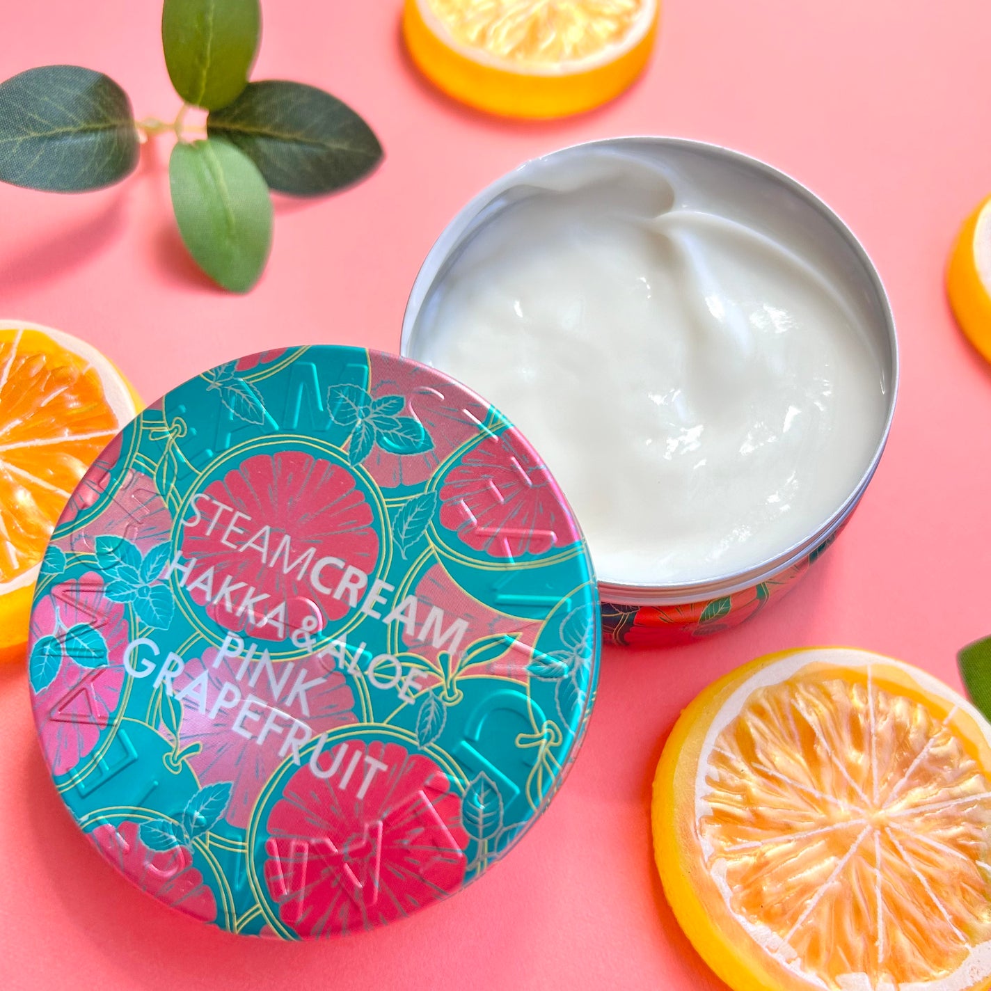 スチームクリーム ハッカ&アロエ ピンクグレープフルーツ/STEAMCREAM/フェイスクリームを使ったクチコミ(3枚目)
