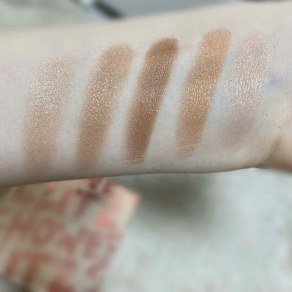 プロ ダズリング アイパレット グリッツ シャワー/CLIO/アイシャドウパレットを使ったクチコミ(4枚目)