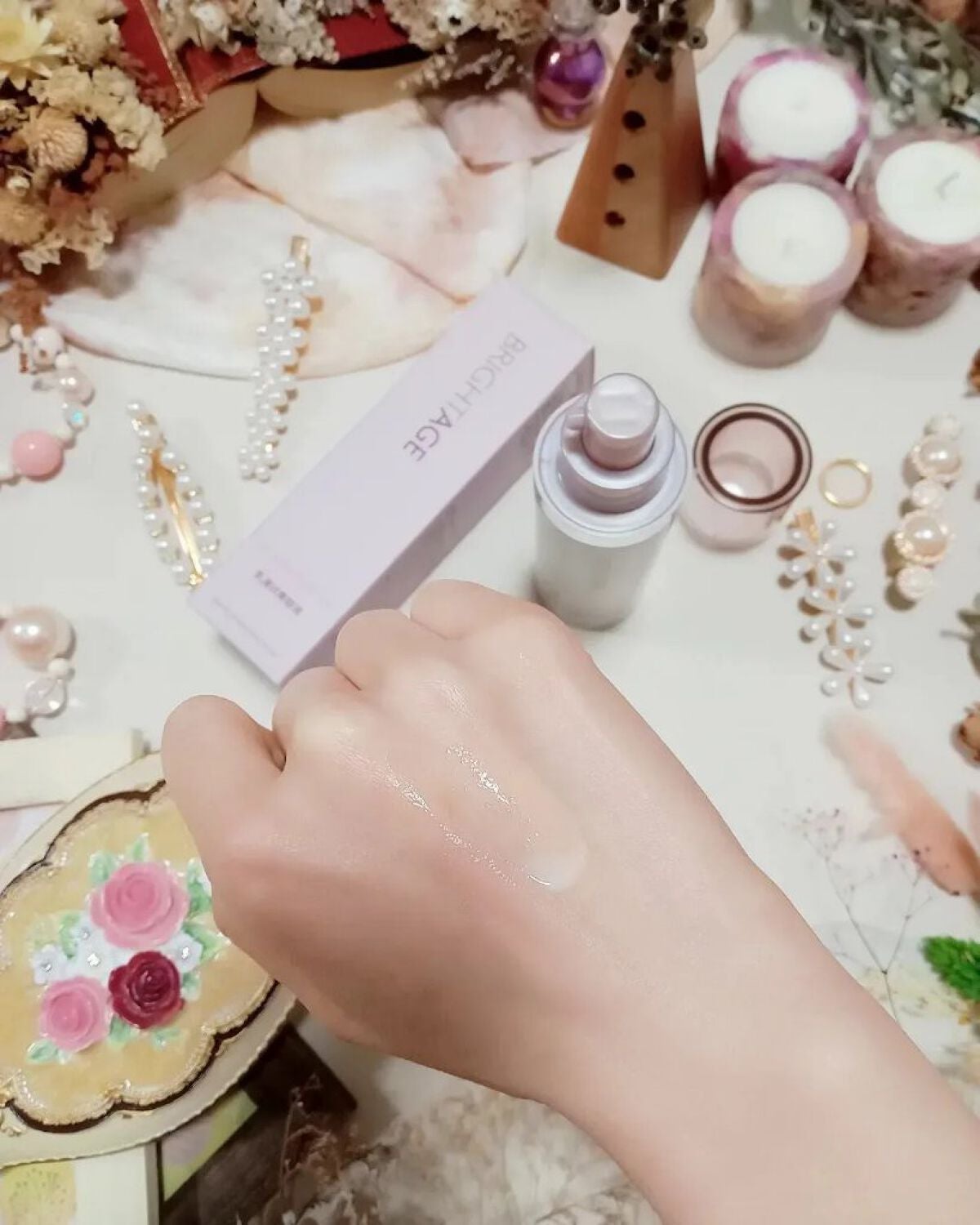 リフトホワイト パーフェクション/BRIGHTAGE/美容液を使ったクチコミ(4枚目)