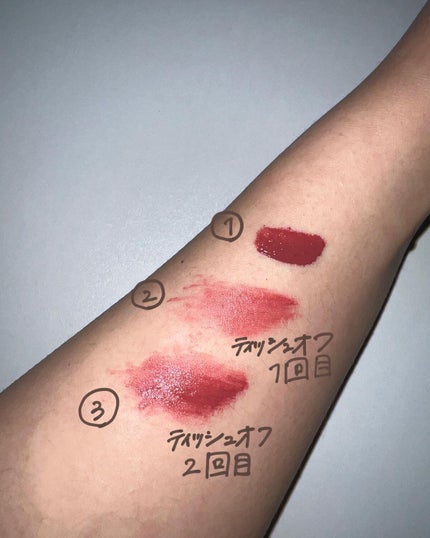 シアーマットリキッドリップ/thim/口紅を使ったクチコミ(3枚目)