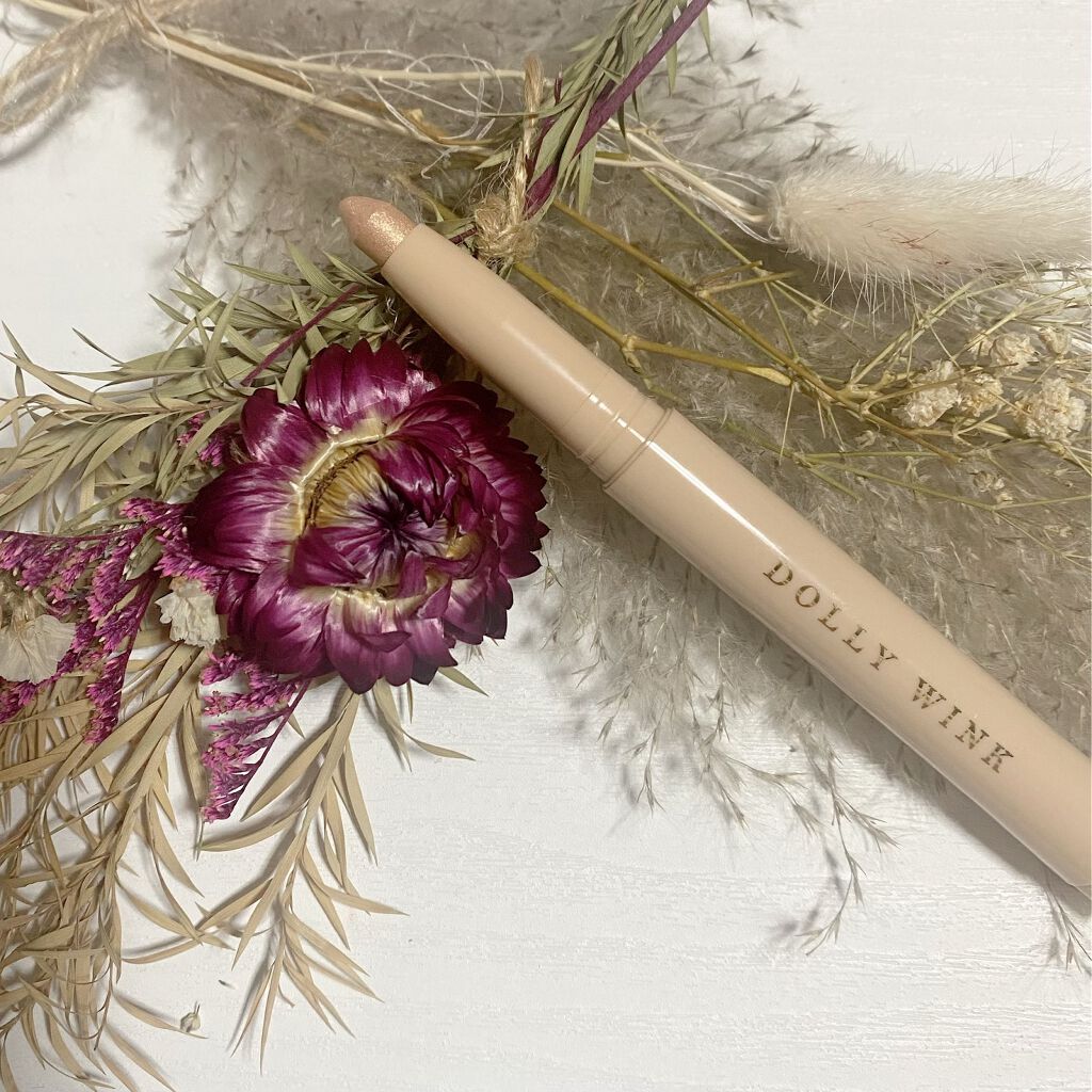 スティックラメシャドウ/ドーリーウインク/スティックアイシャドウを使ったクチコミ(2枚目)