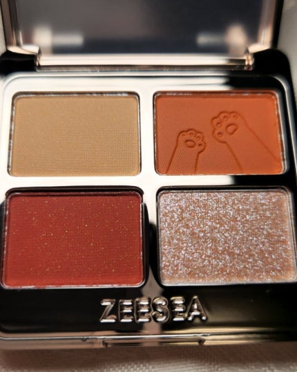 アニマルアイシャドウ(4シェード)/ZEESEA/アイシャドウパレットを使ったクチコミ(2枚目)